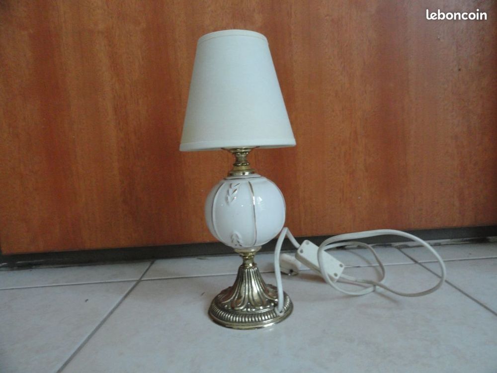 Lampe de chevet vintage Décoration