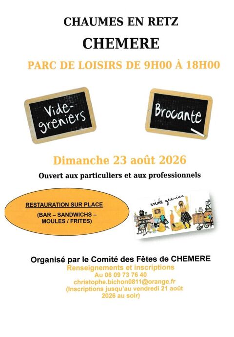 vide grenier de chéméré Chéméré (44)