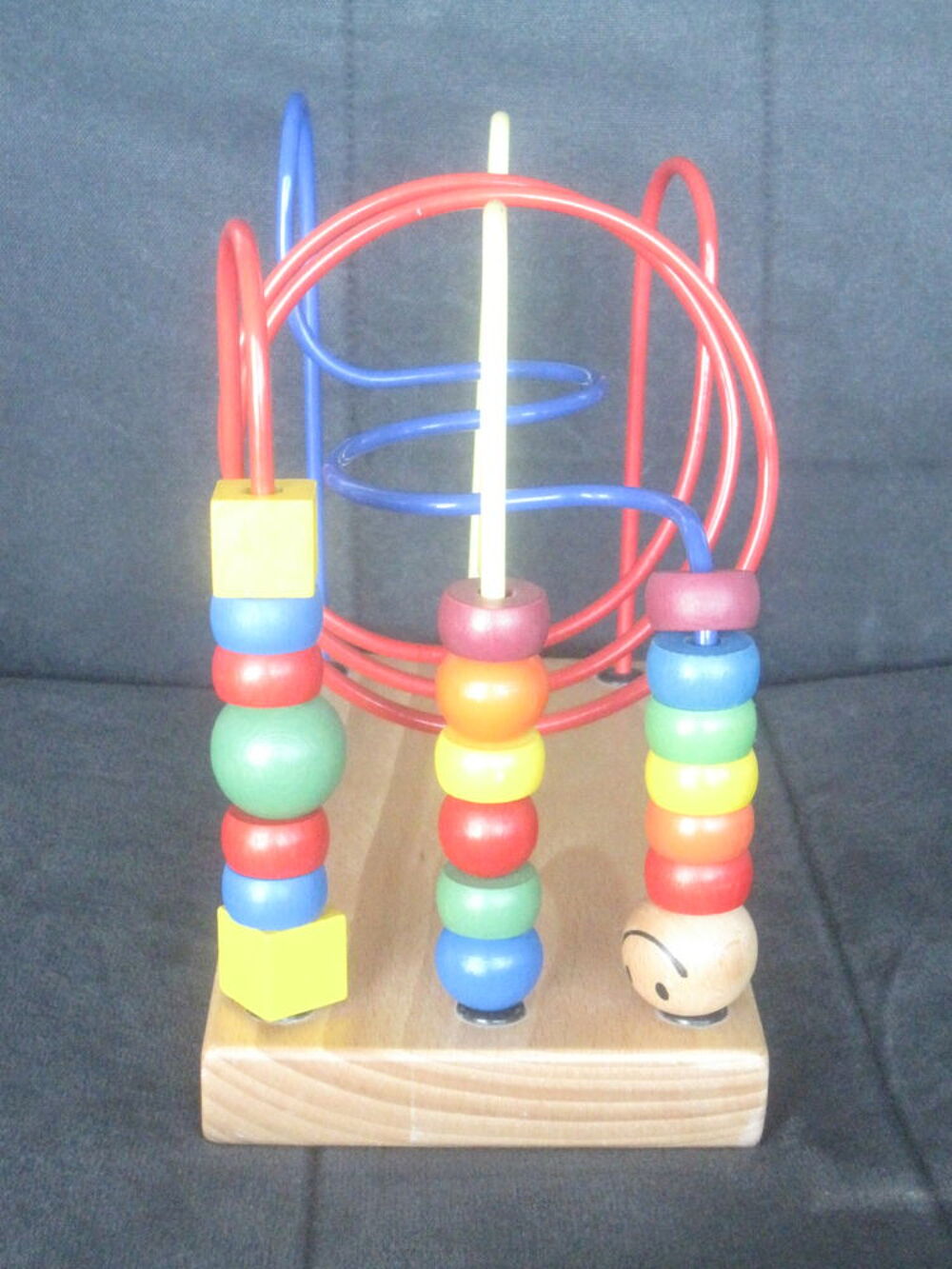 BOulier bois circuit de motricit&eacute; b&eacute;b&eacute; Jeux / jouets