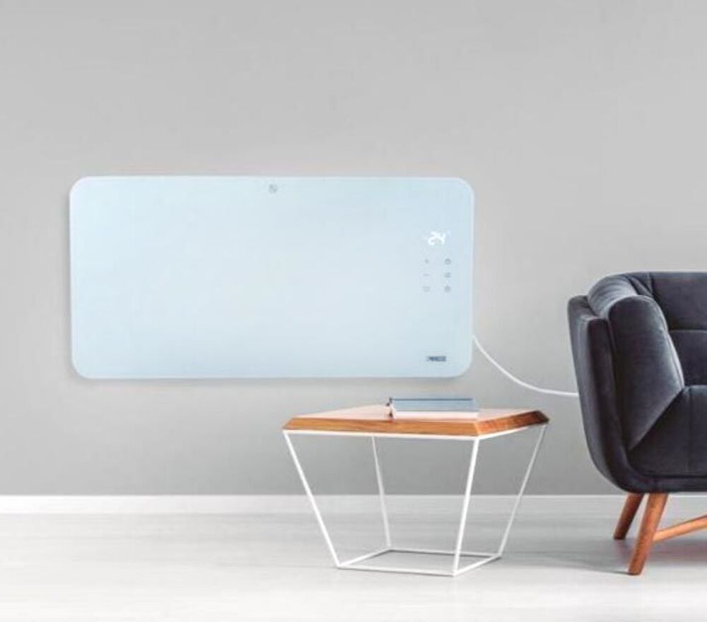Radiateur 1500 W en cristal Ecran tactile Led - Appli
Electroménager