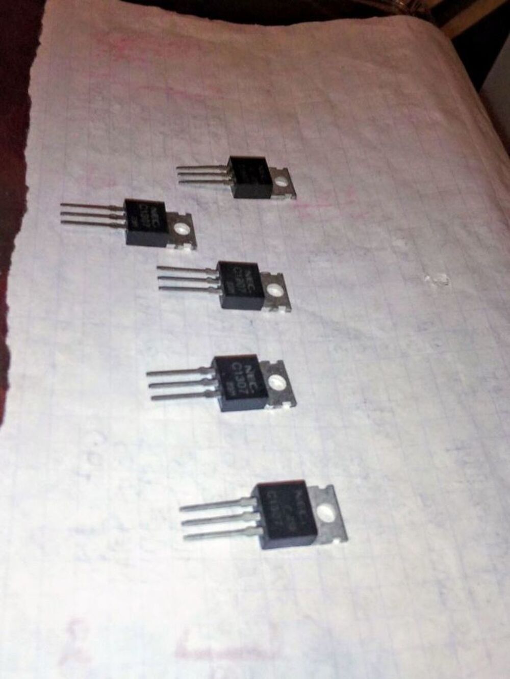 lot de 3 transistors Npn C1307 Nec importes transistor Bricolage