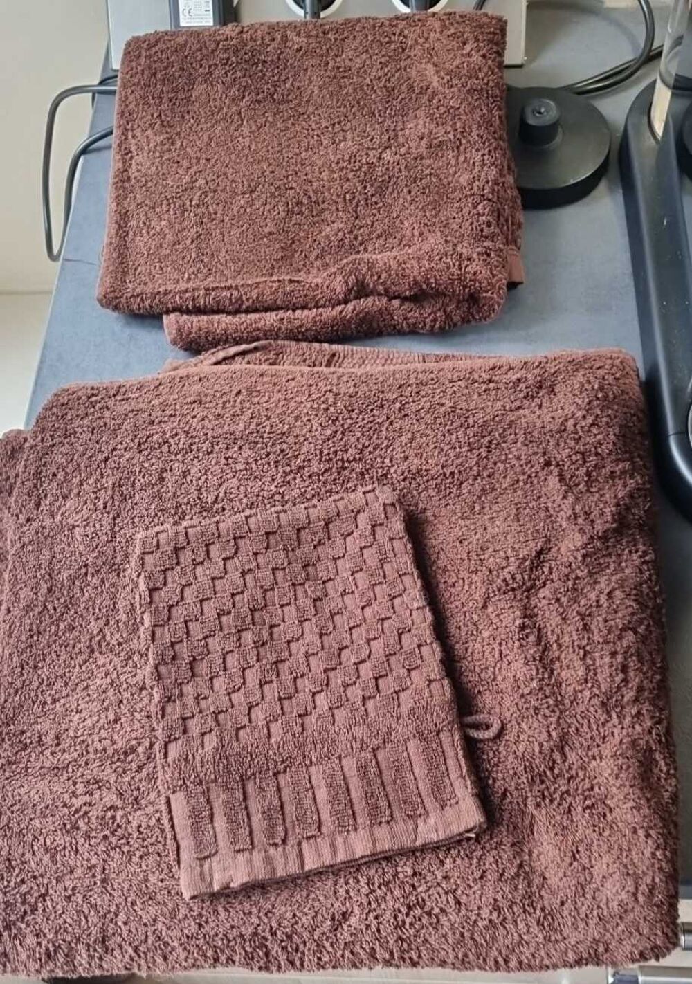 Lot de serviettes, draps de bains et gants Vêtements