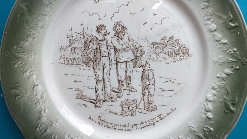 ASSIETTE PARLANTE K &sect; G LUNEVILLE : l'automobile 