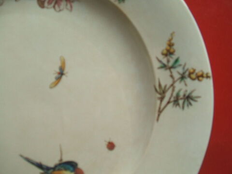 Petit plat de la fa�encerie Jules Vieillard mod�le Nella 50 Le Taillan-M�doc (33)