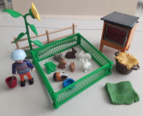 PLAYMOBIL réf 5123 : Enclos à lapin avec enfant 10 Limoges (87)