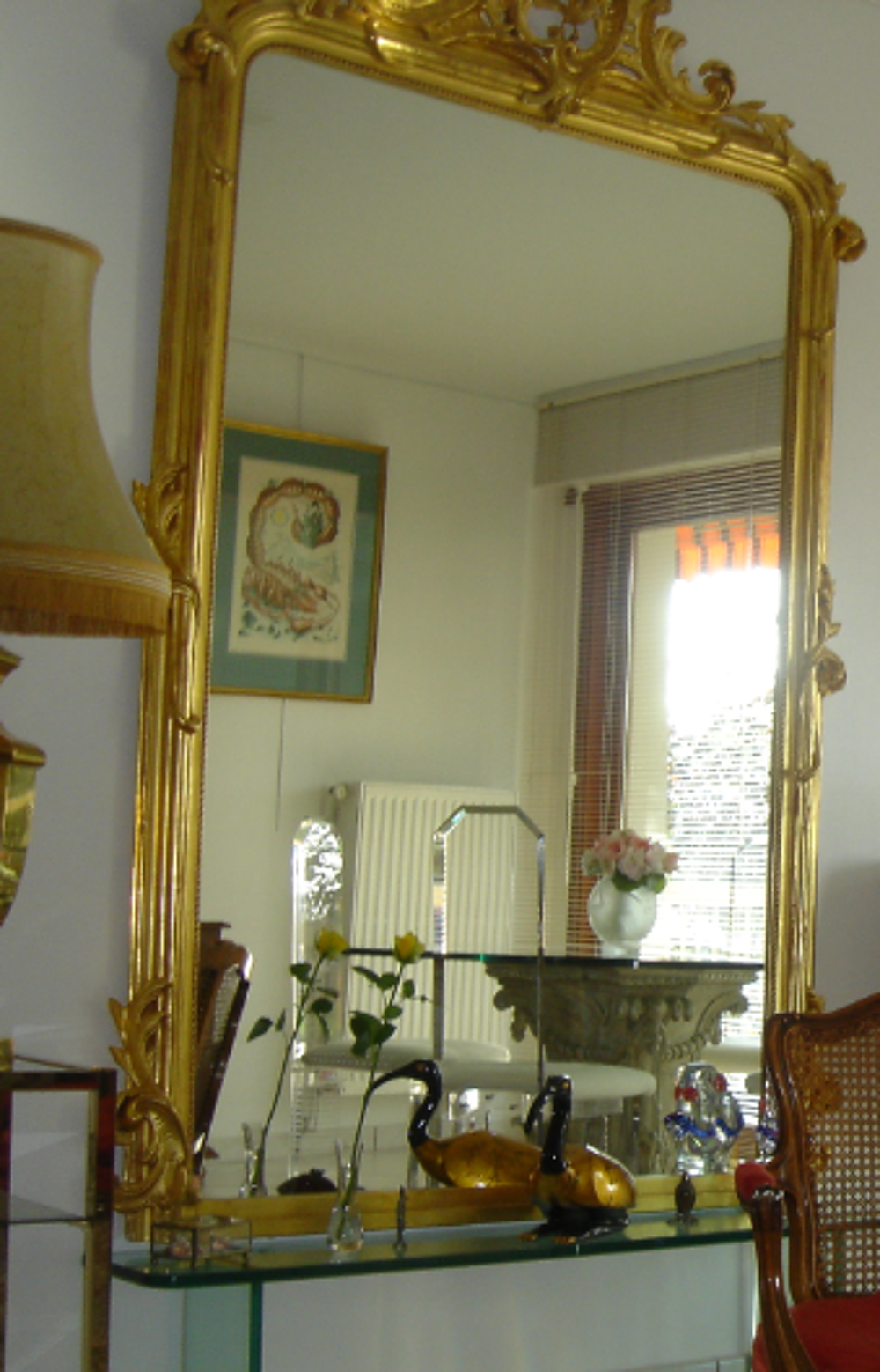 MIROIR ANCIEN EMPIRE Meubles