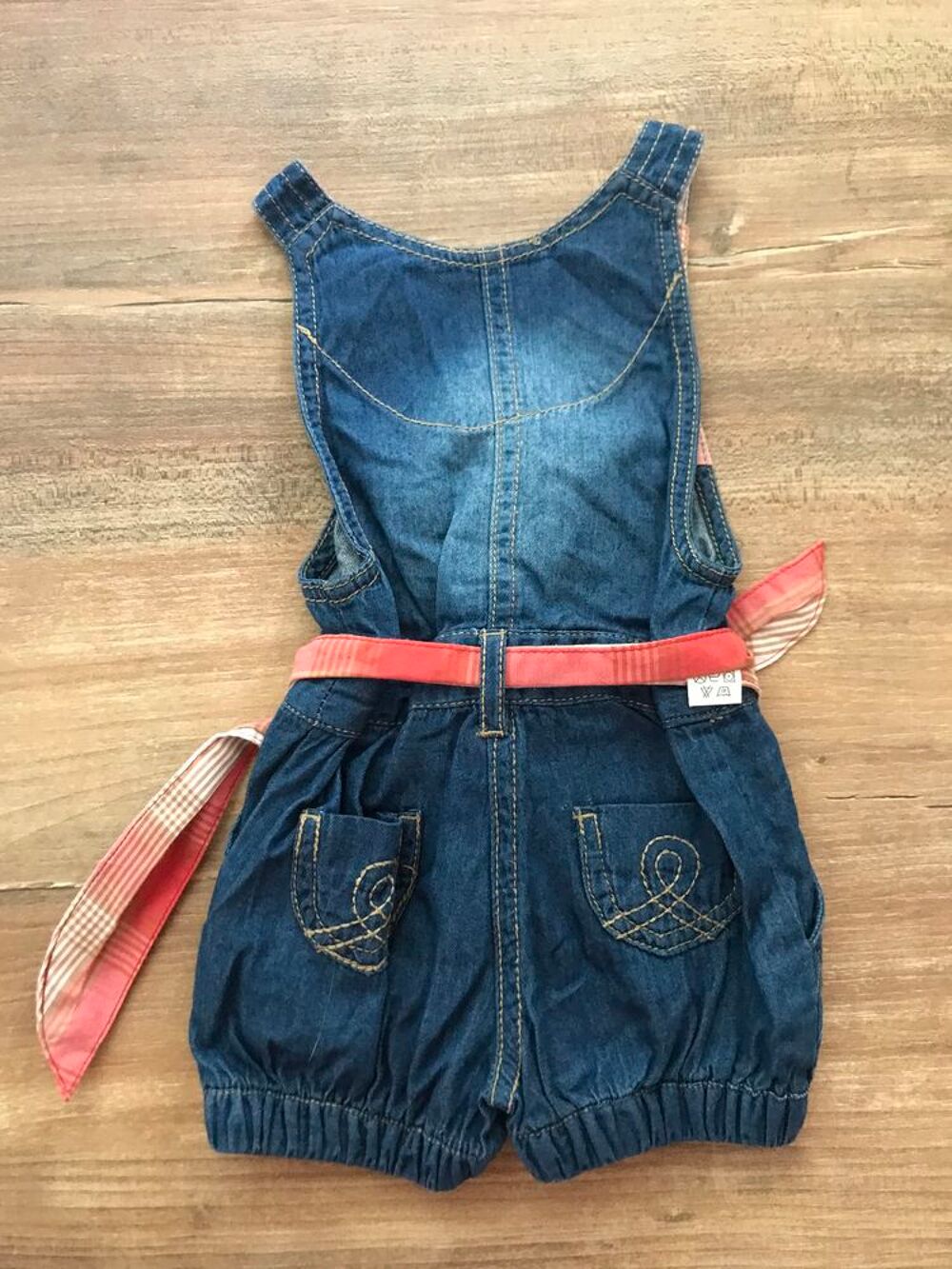 Salopette en jean enfant fille " Creeks " Puériculture