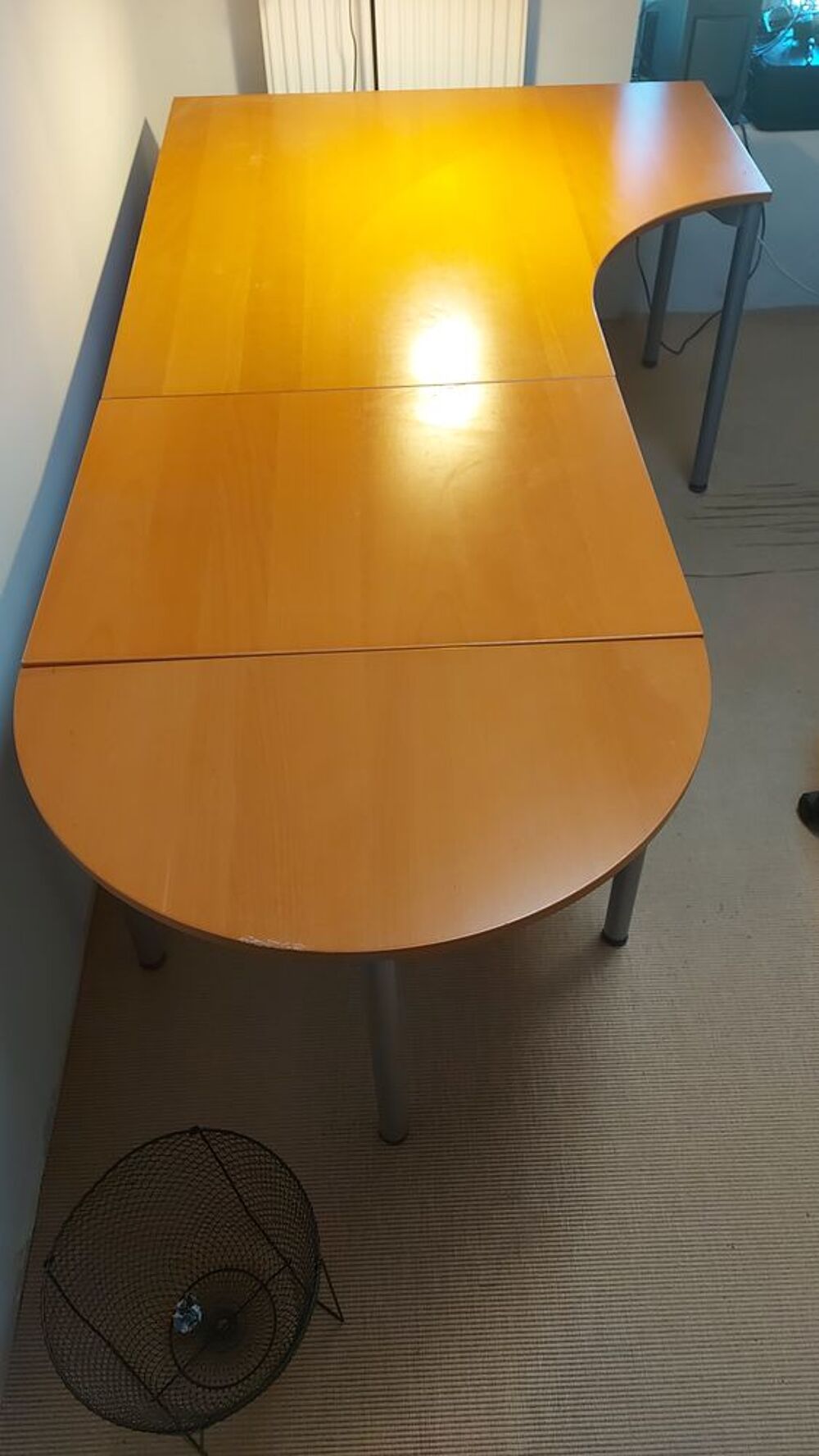 BUREAU IKEA GALANT COULEUR BRUN 200X120 Meubles