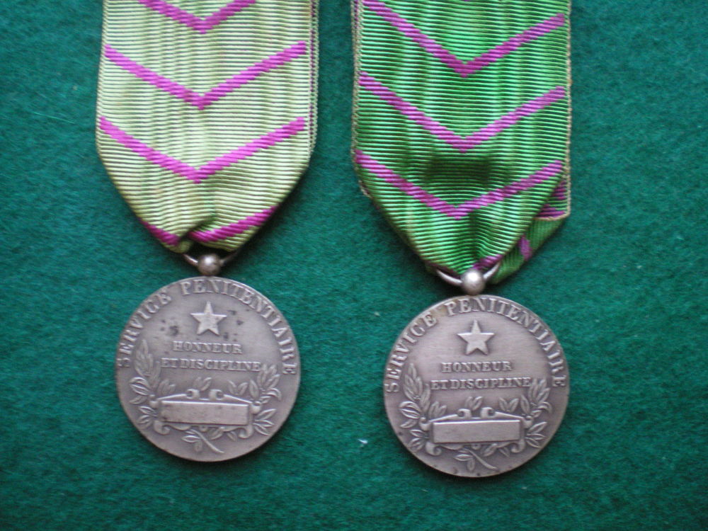 M&eacute;daille d'Honneur de la P&eacute;nitentiaire. 