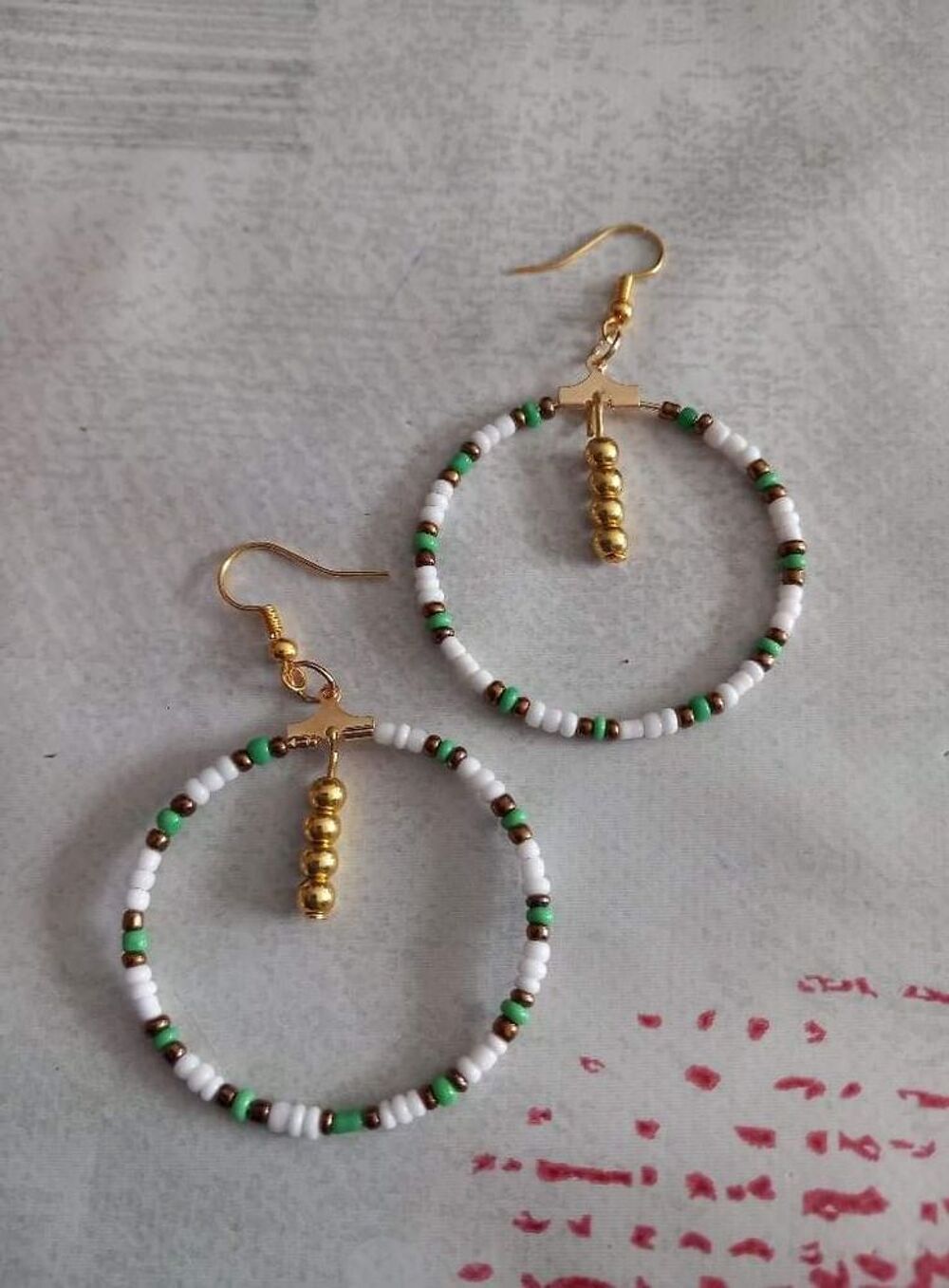 Boucles d'oreilles fait main Bijoux et montres