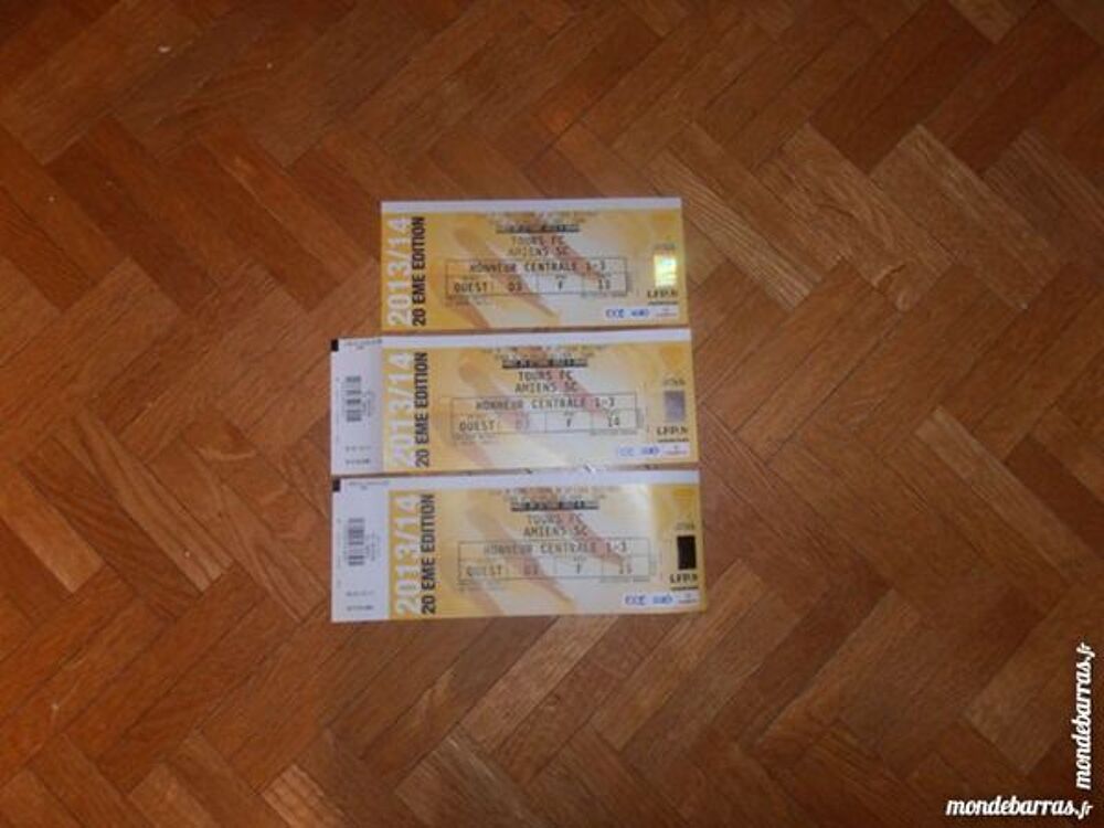 Anciens billets de foot (45) 