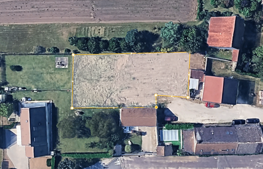 Vente Terrain Terrain viabilisé et constructible de 760 m² Épervans