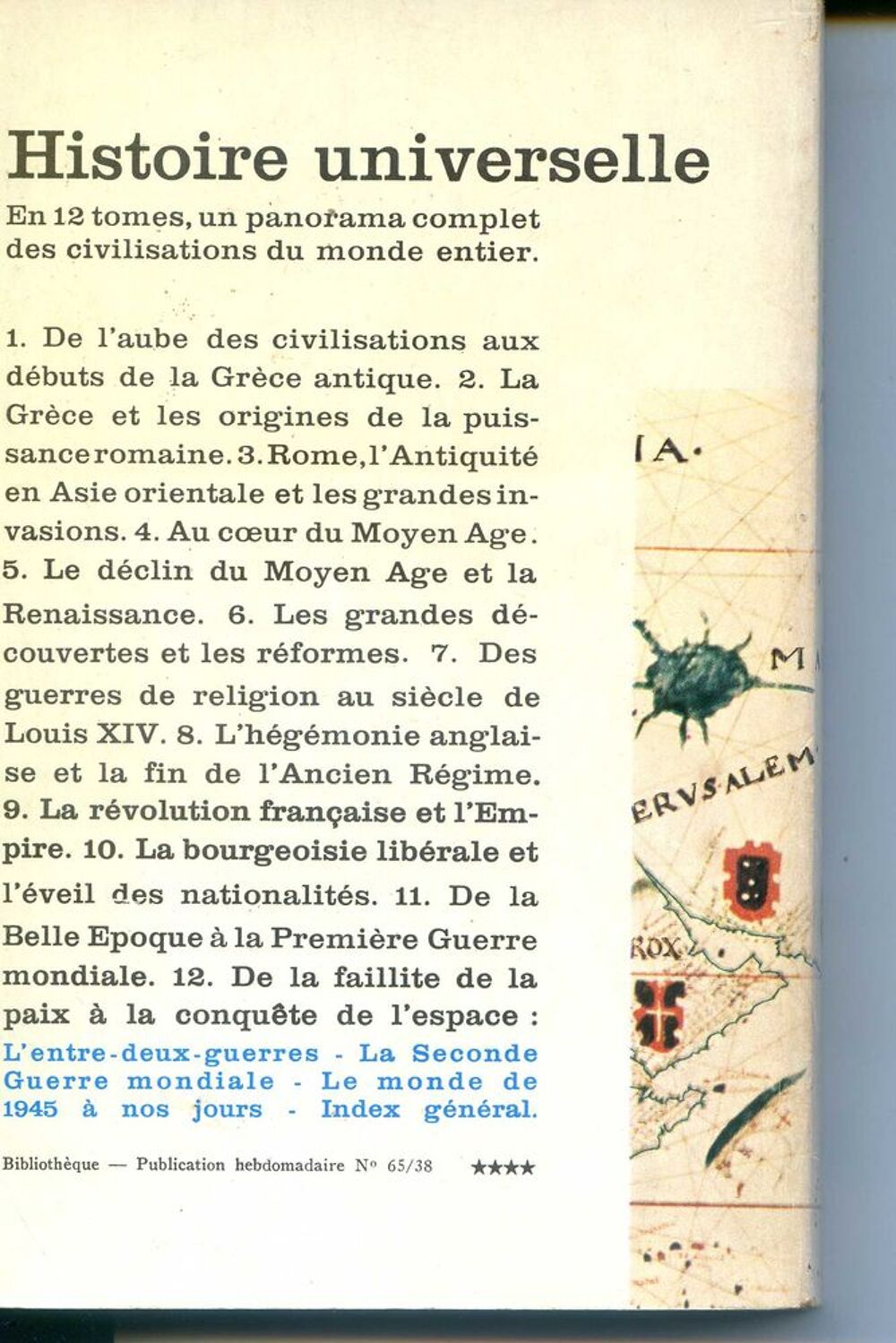 HISTOIRE UNIVERSELLE -12 - Marabout, Livres et BD