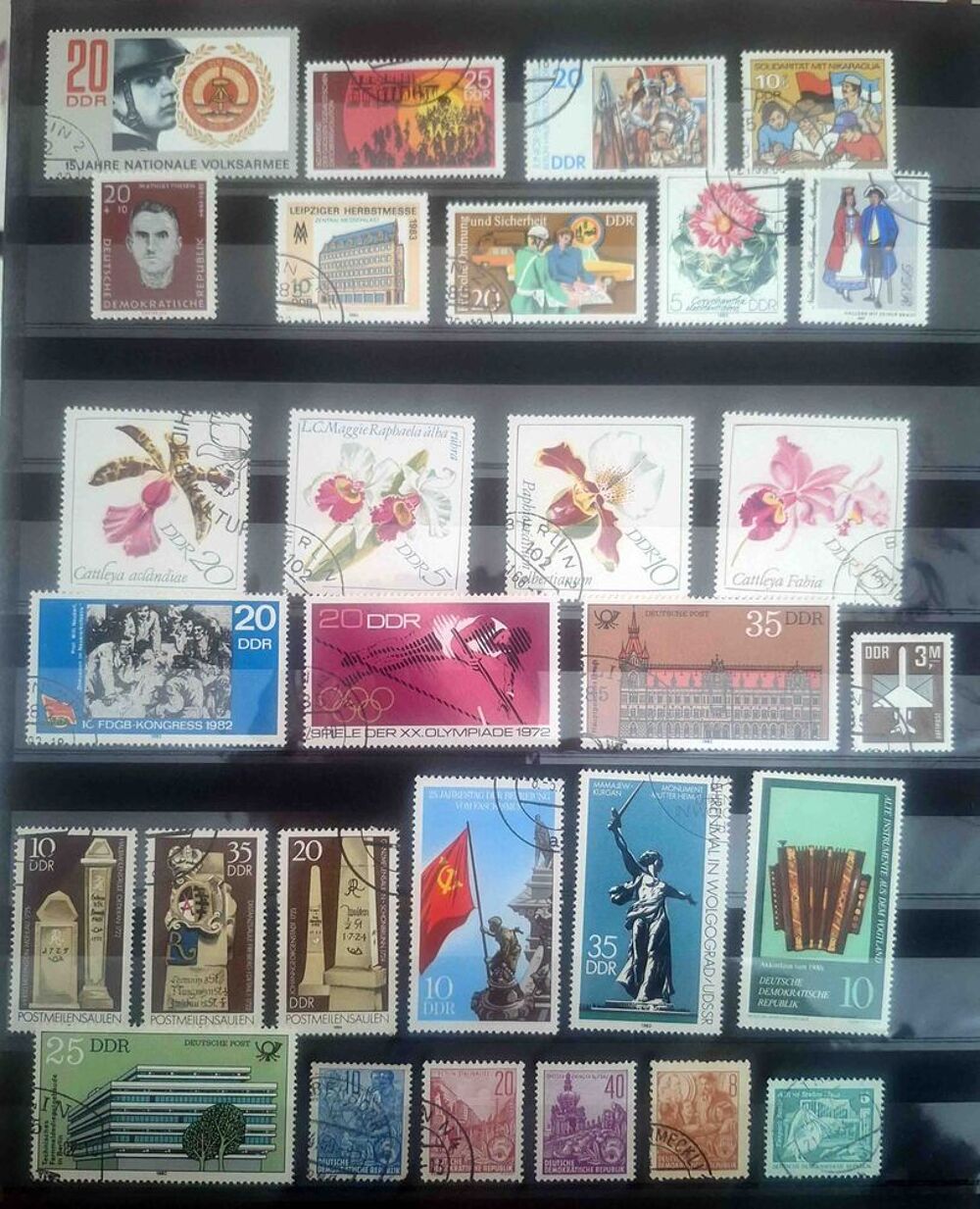 S&eacute;rie de timbres de collection d'Allemagne 2 