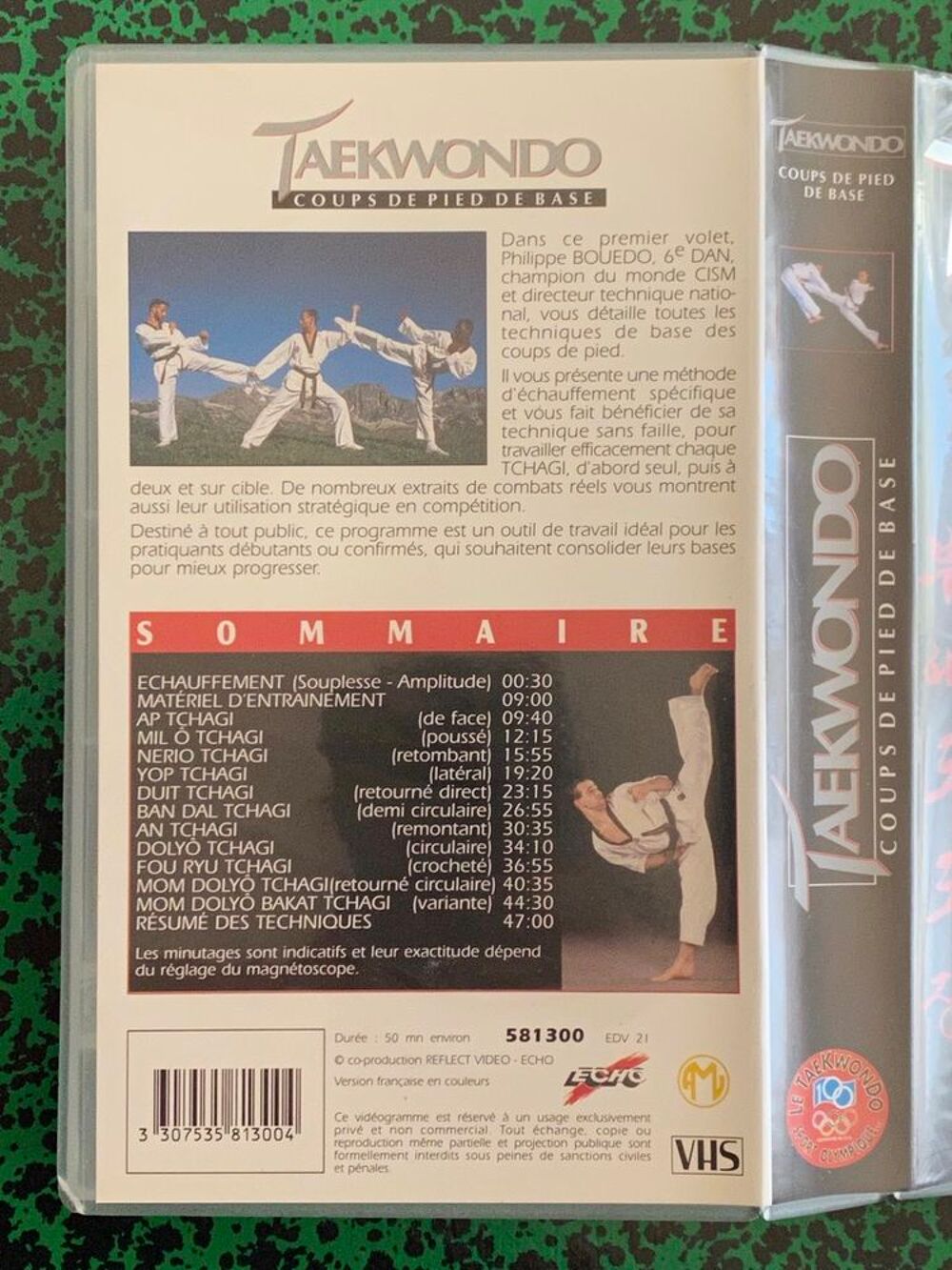 TAEKWONDO - COUPS DE PIED DE BASE Par Philippe Bouedo, 6&egrave; DVD et blu-ray