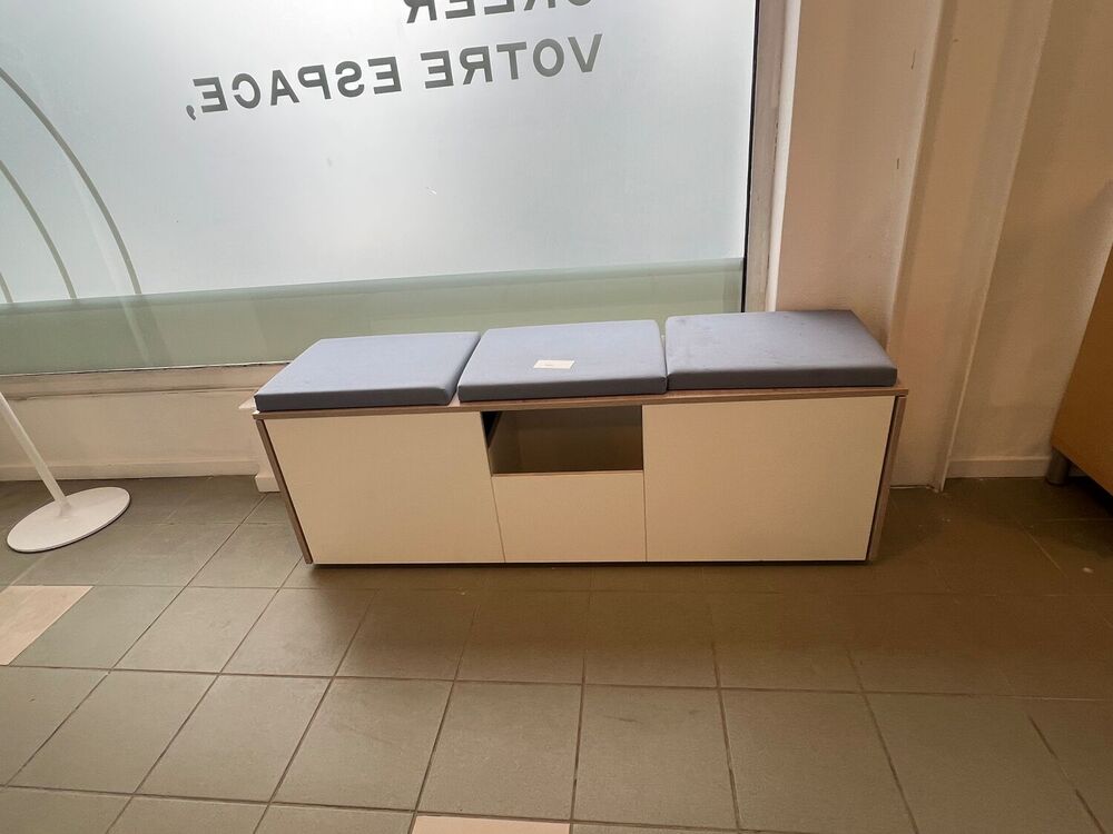 Meuble de rangement avec assise tissus confort Meubles