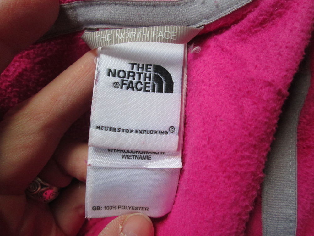 Polaire stretch rose demi-zipp&eacute;e The North Face Vtements