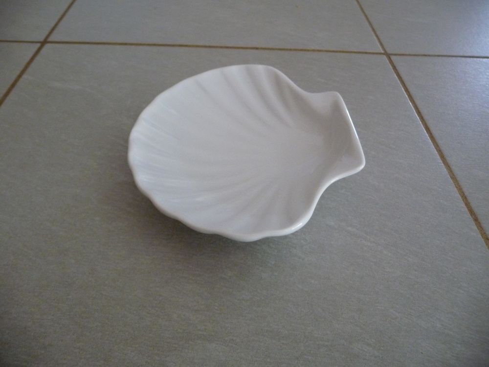 Coupe coquillage porcelaine blanche - Neuve Cuisine