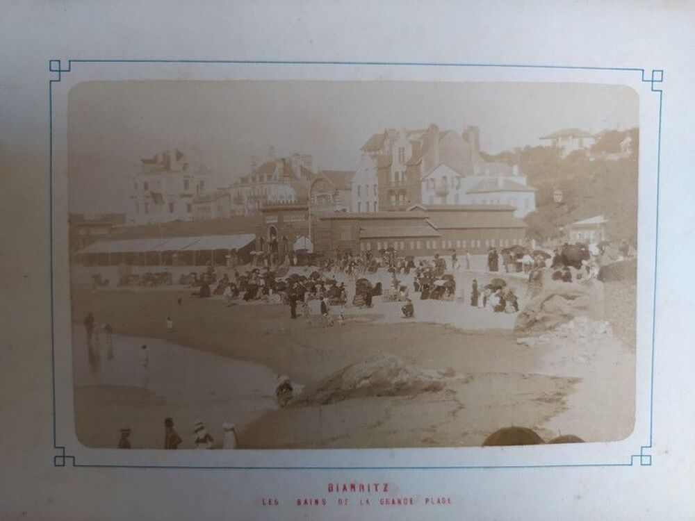 Album Photographies XIX&egrave;me Bayonne Biarritz 