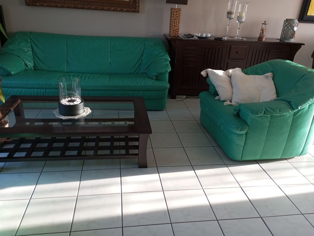 Salon canap&eacute; + fauteuils Meubles