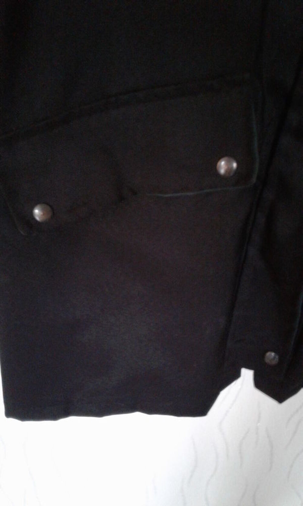 Parka d&eacute;perlant noir taille M Vêtements