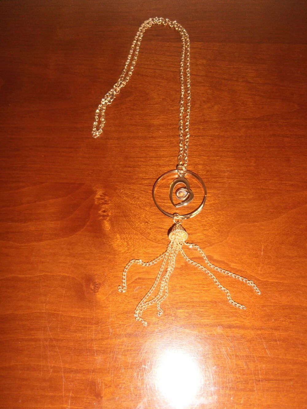 Sautoir chainettes (28B) Bijoux et montres