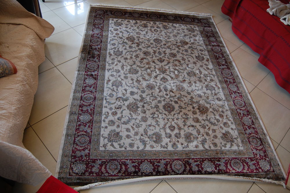 Tapis Persan ( 3,68 m&sup2;) - fait &agrave; la main Décoration