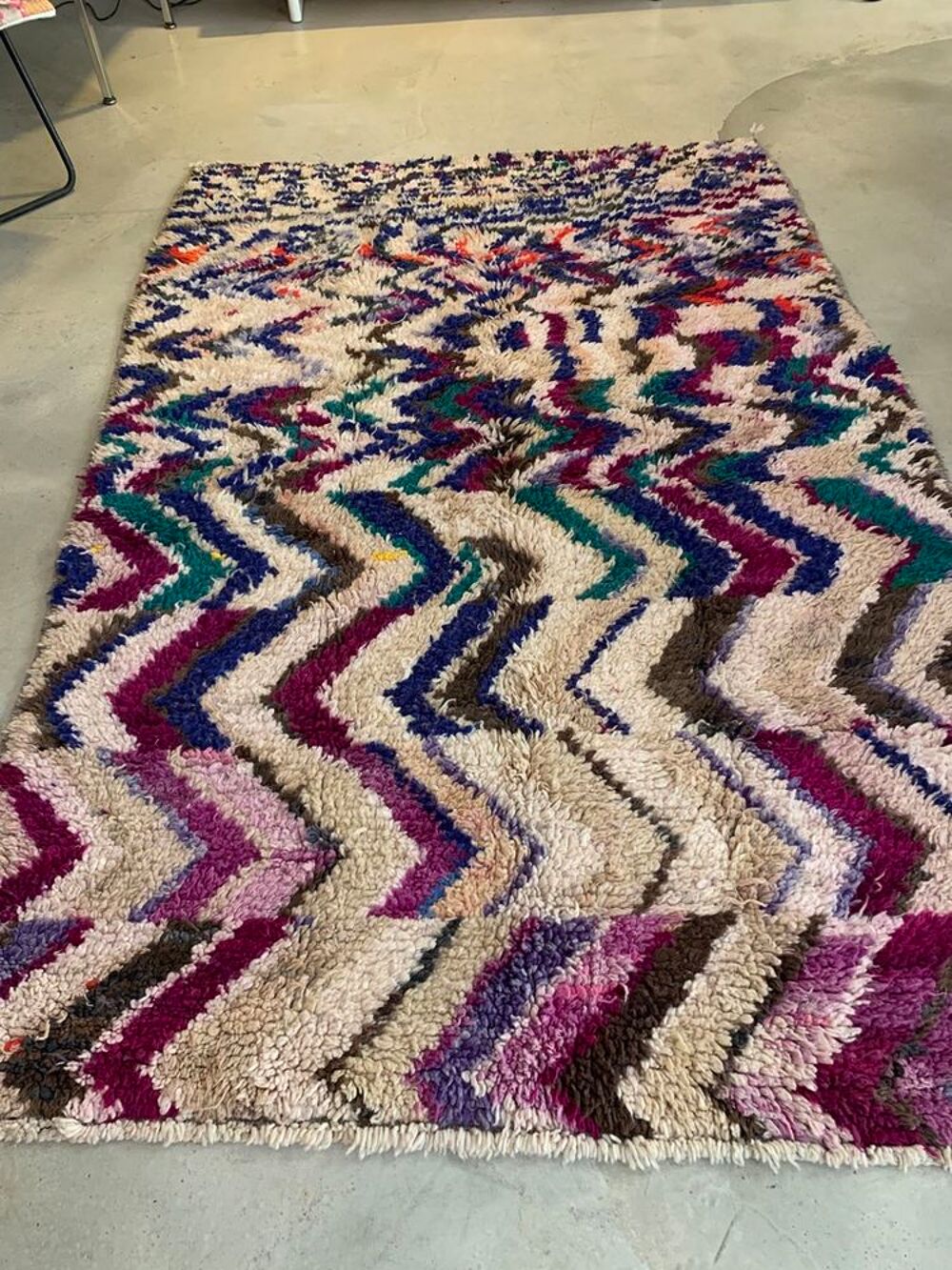 Superbe tapis berb&egrave;re vintage Décoration
