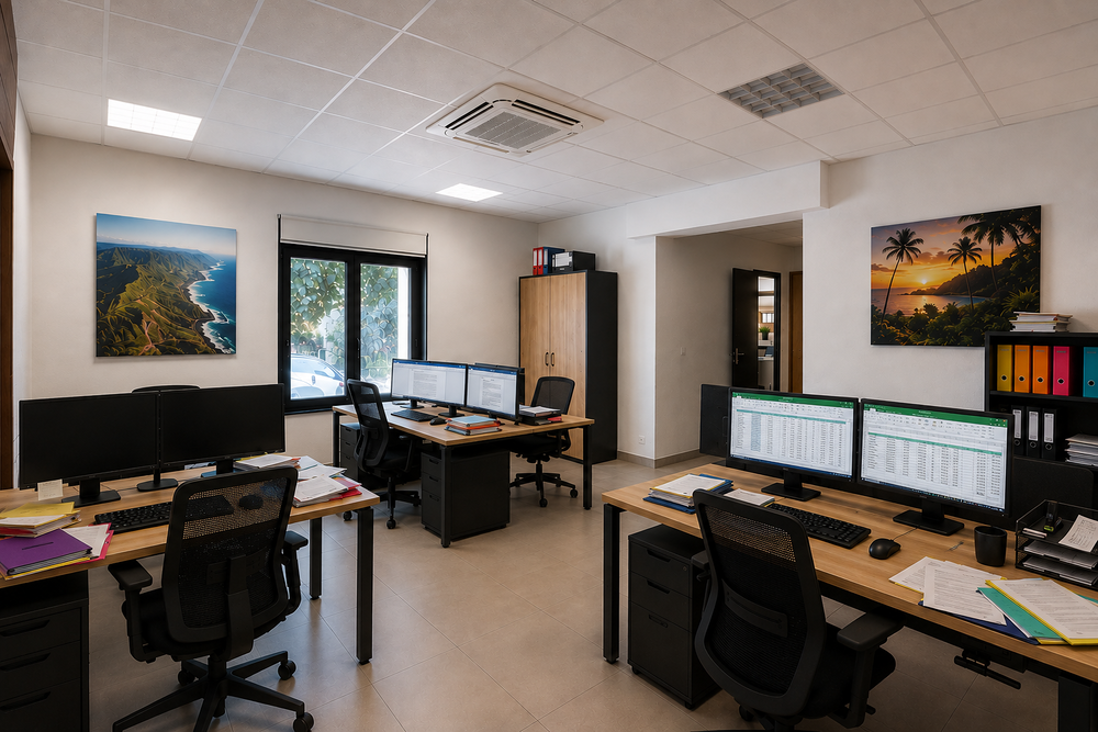   À LOUER – BUREAUX À SAINT-DENIS (BELLEPIERRE) Saint-denis