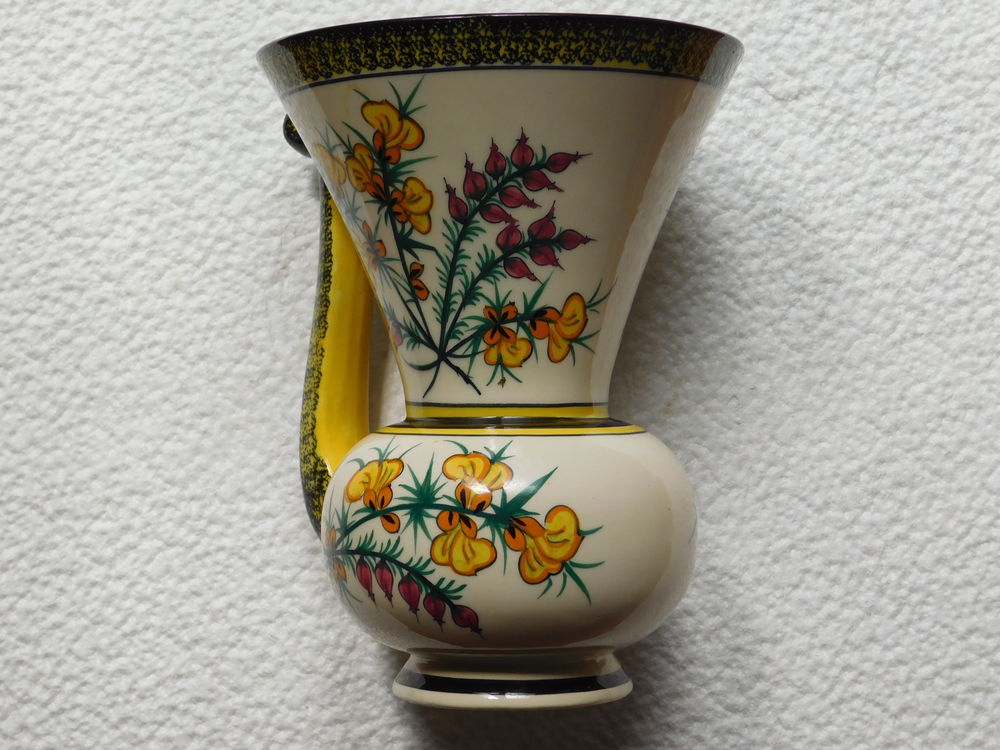 vase sign&eacute; henriot quimper Décoration
