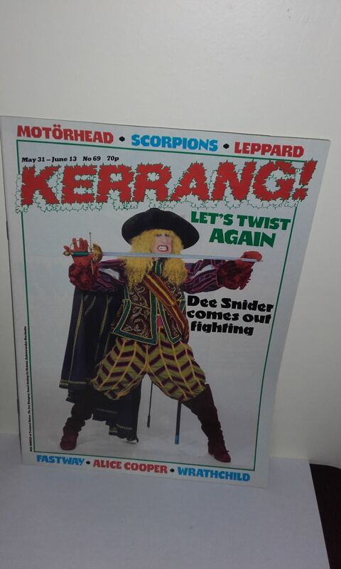 Kerrang N�69 - May 31 1984 (UK Magazine) avec Twisted Sister 35 Angers (49)