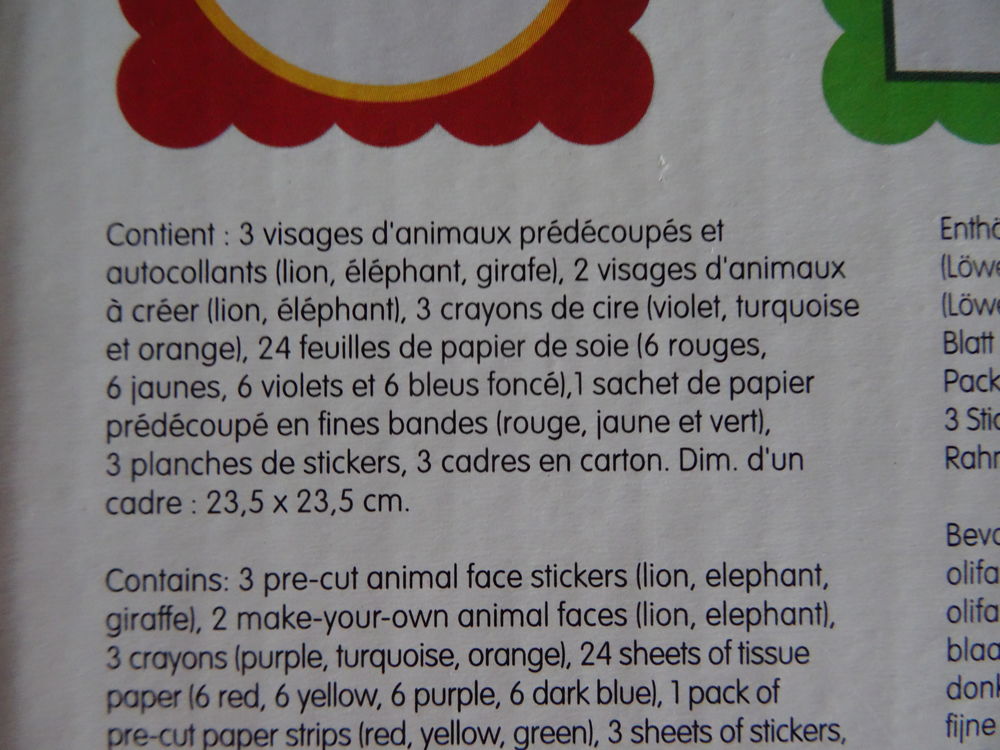 boites cr&eacute;atif OXYBUL Jeux / jouets
