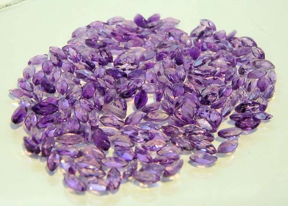 Am&eacute;thystes naturelles Bijoux et montres