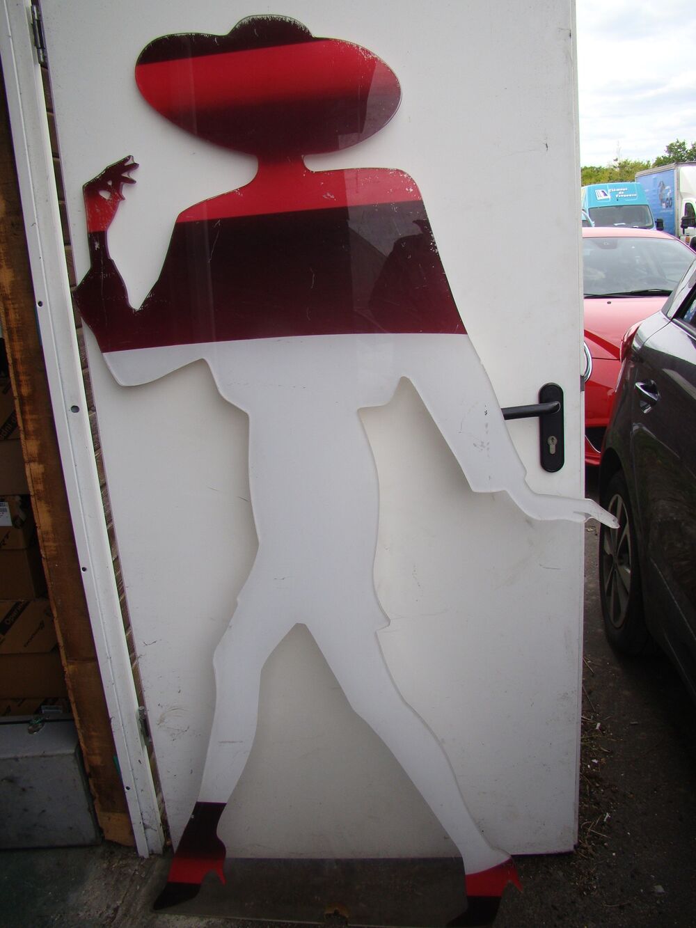 Silhouette de vitrine vintage
Décoration