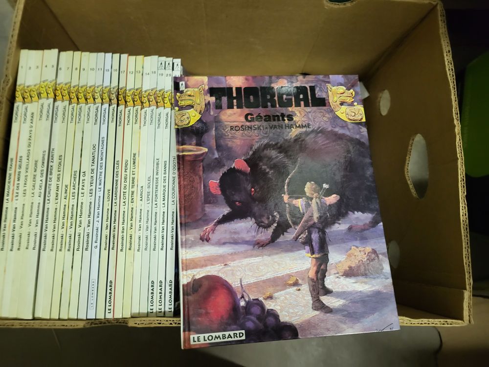 Thorgal : Collection compl&egrave;te 1 &agrave; 22 avec des EO . Livres et BD