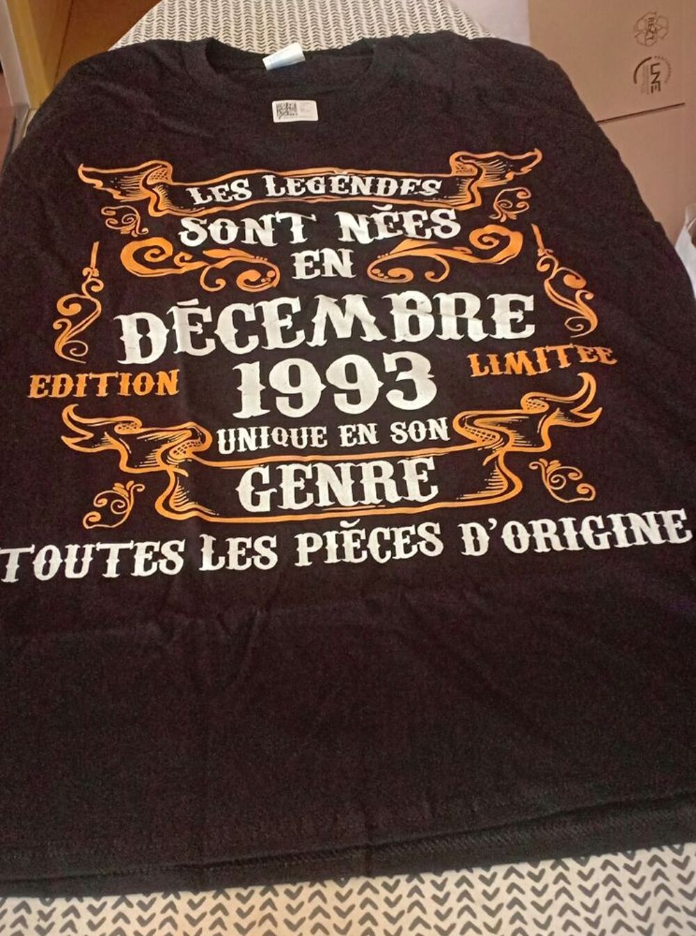 Tee Shirt anniversaire 30 ans Vêtements