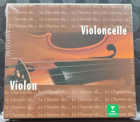 Coffret 2 CD Le Charme du Violon / Le Charme du Violoncelle 15 Bruay-la-Buissi�re (62)