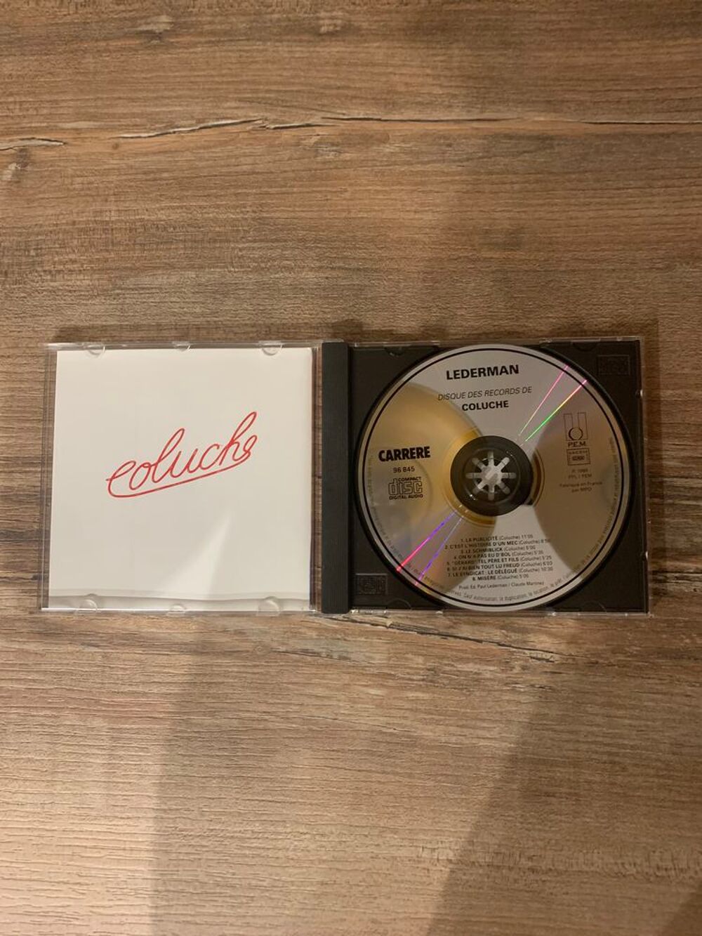 CD Coluche &acute;&acute; Le disque des records &acute;&acute; CD et vinyles