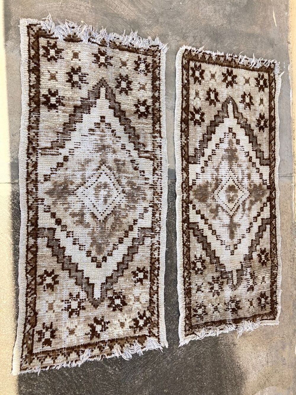 Tapis berb&egrave;re fait main laine de mouton Décoration