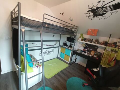 Lit mezzanine IKEA 200x90 80 Clarafond-Arcine (74)