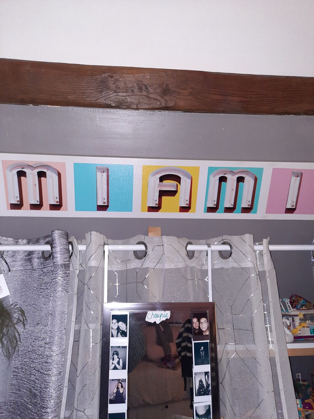 Tableau sur toile miami Décoration