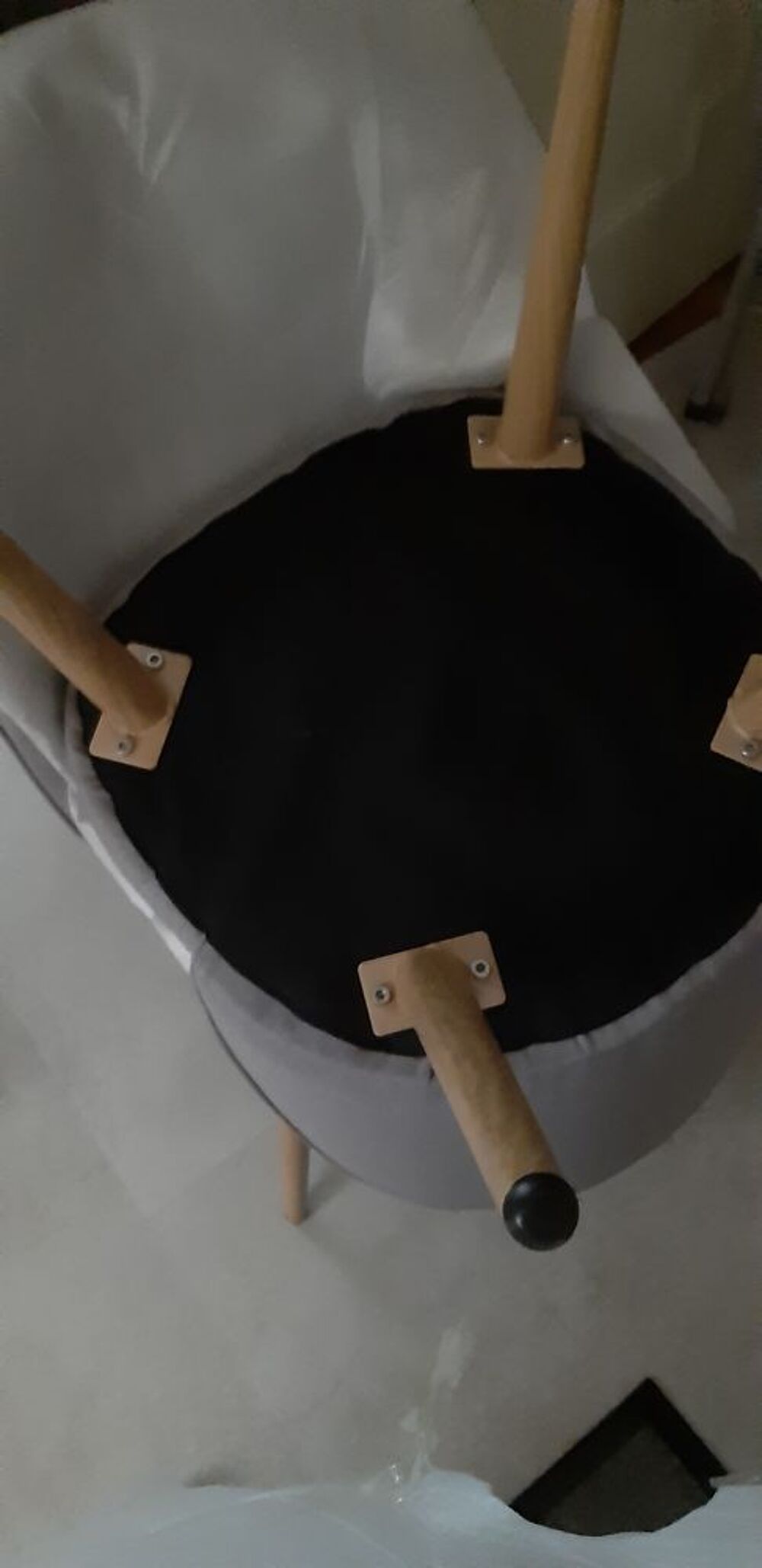 Lot de 4 chaises de salle &agrave; manger Meubles