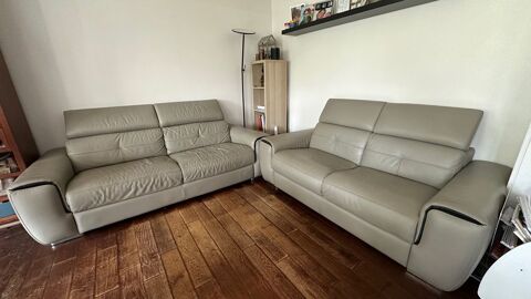 2 canaps en cuir Mobilier de France avec Ttires relevable 800 Clamart (92)