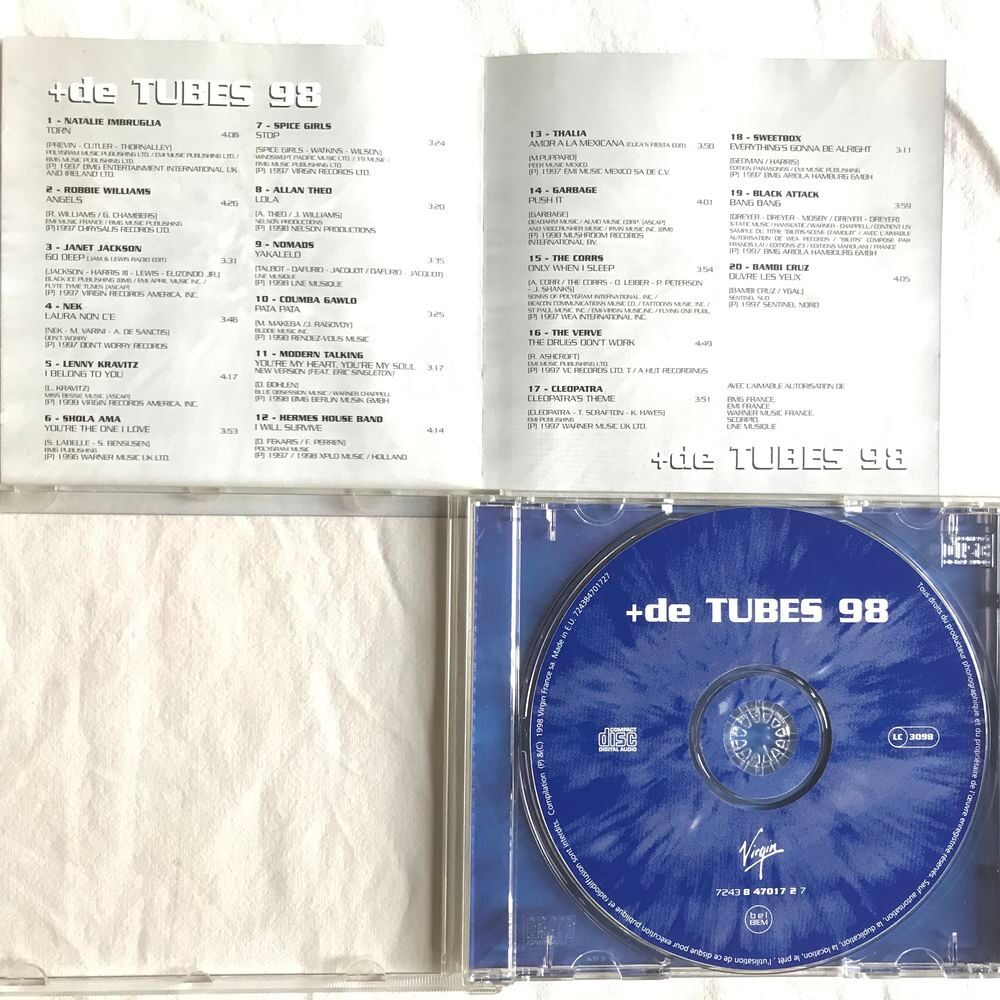 CD Plus De Tubes 98 En Association Avec Fun Radio CD et vinyles