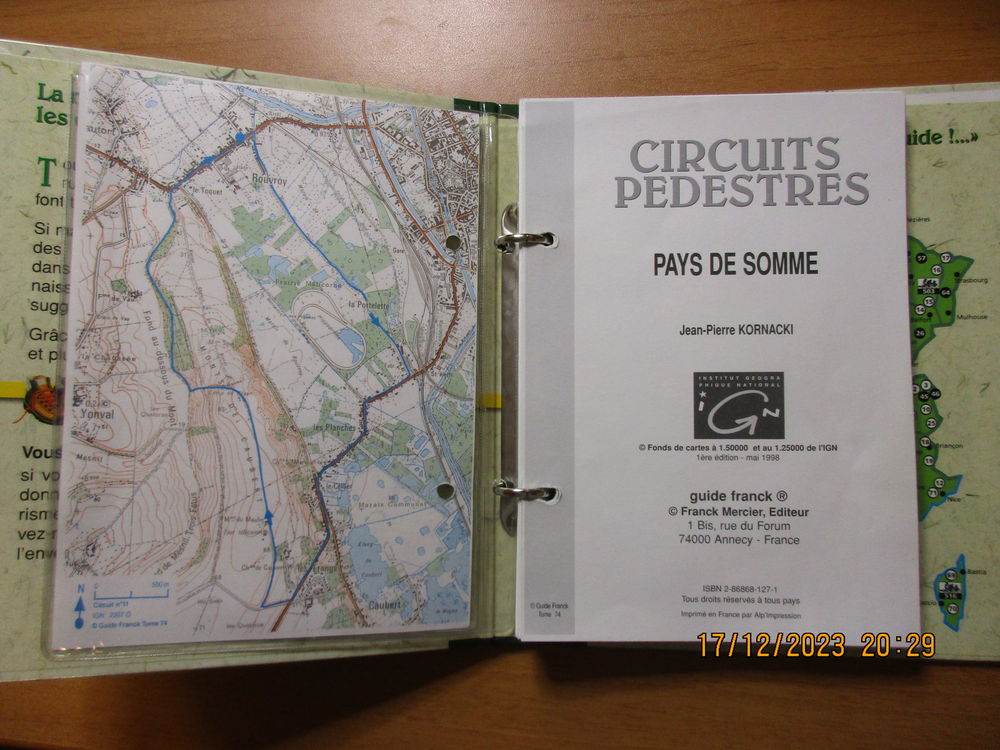 Documents pour promenades et randonn&eacute;es p&eacute;destres et v&eacute;los Livres et BD