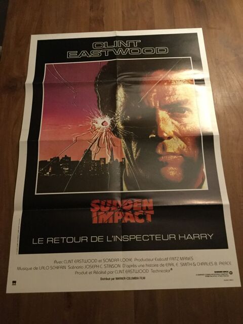 Affiche des films  Sudden impact  et  Plus dure sera la chut 7 Lsigny (77)