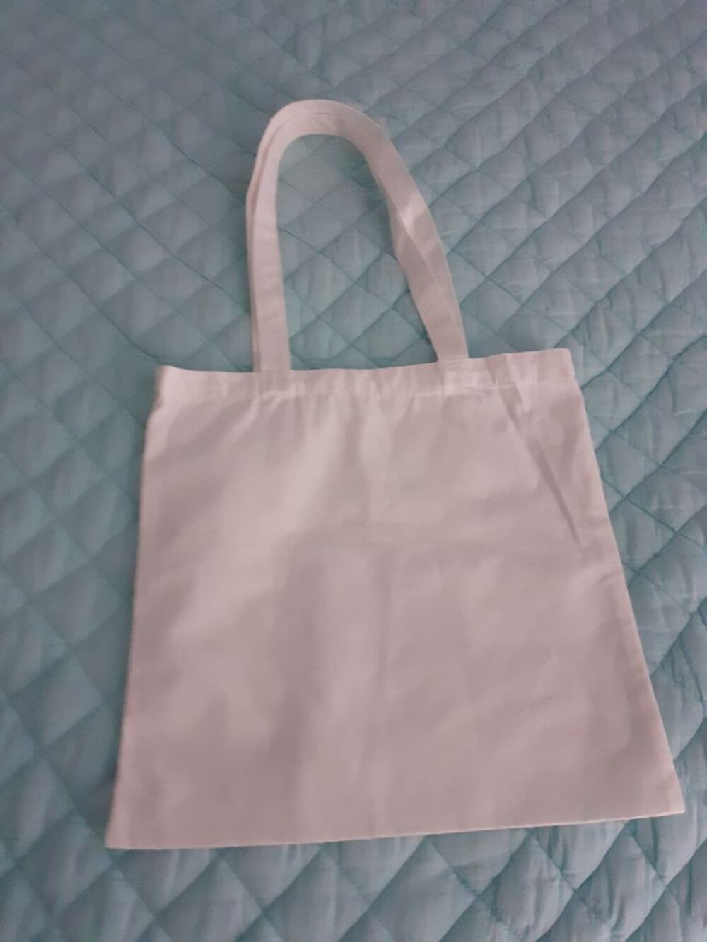 SAC blanc en coton Maroquinerie