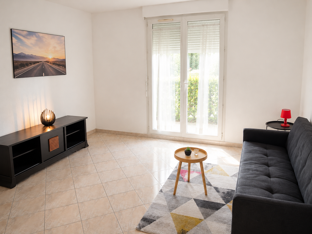 Location Appartement Beau studio meublé avec Parking Privé et Balcon Neuilly-sur-marne