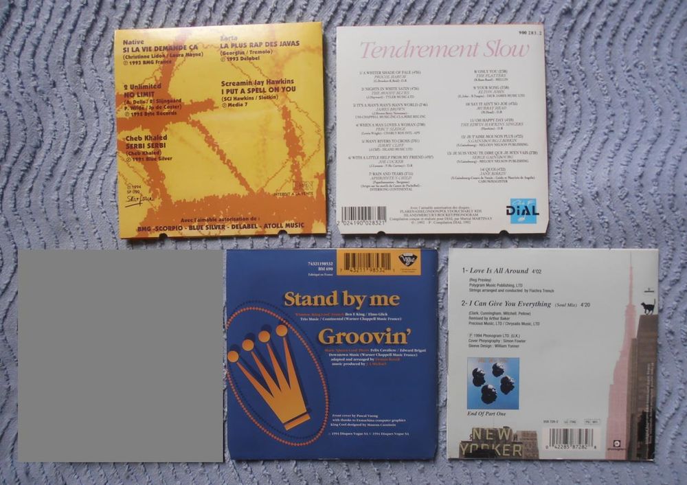 CD King Cool, Wet Wet Wet, Dillings 5 Hits, Tendrement Slow CD et vinyles