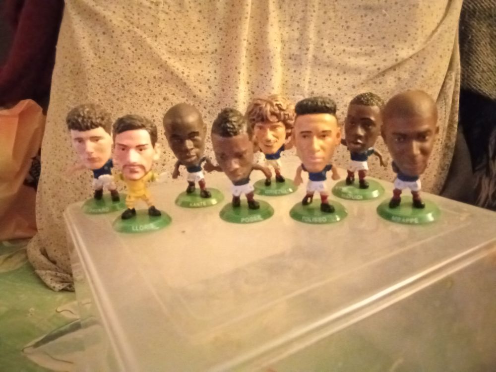 Mini figurines football 